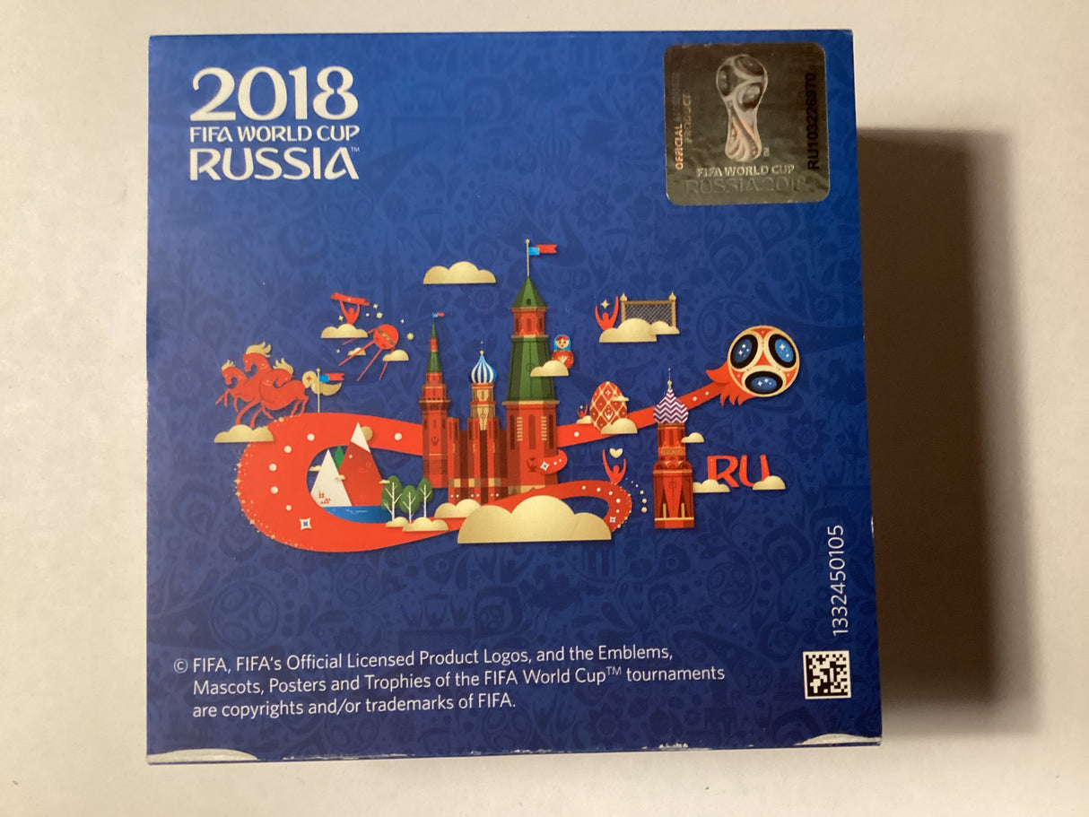 2018 $1 FIFA World Cup Russia Silver Proof Coin.