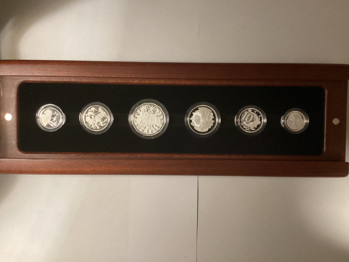 2009 Australian Fine Silver Proof Set.