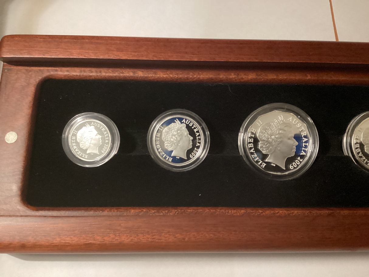 2009 Australian Fine Silver Proof Set.