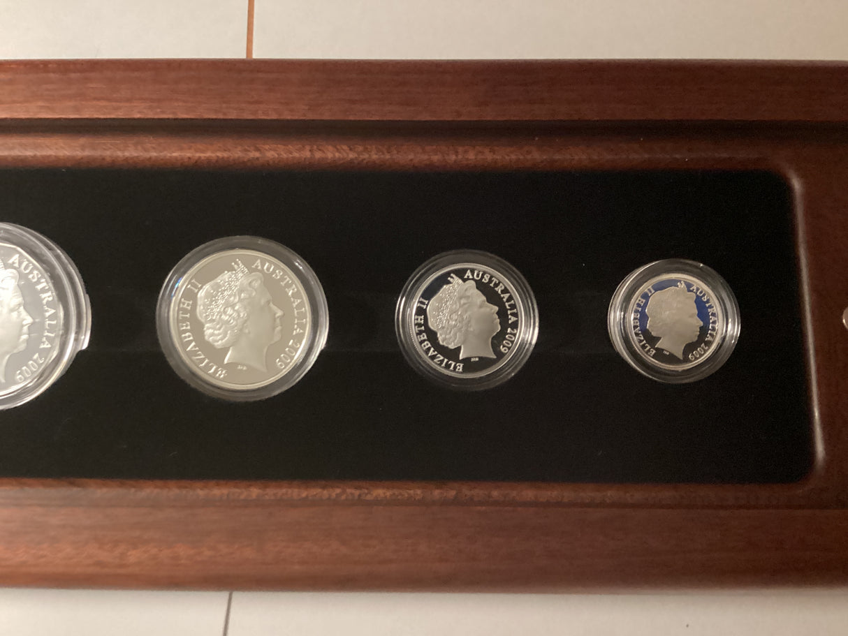2009 Australian Fine Silver Proof Set.
