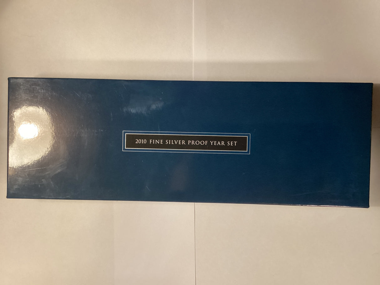 2010 Australian Fine Silver Proof Set.