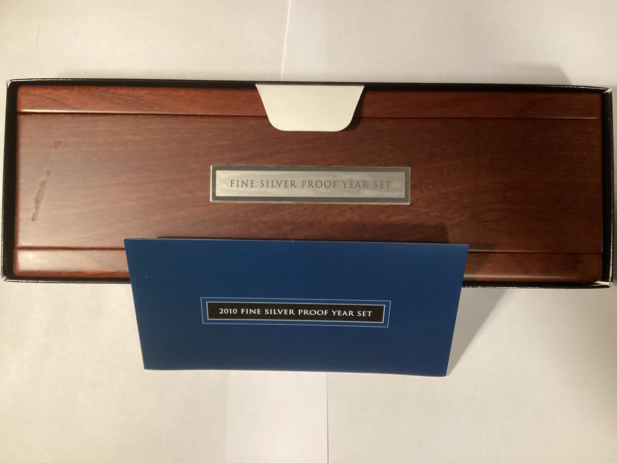 2010 Australian Fine Silver Proof Set.