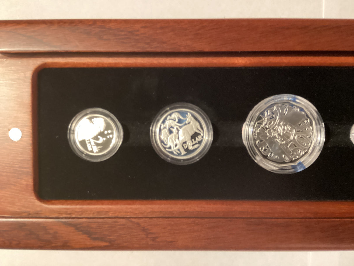 2010 Australian Fine Silver Proof Set.