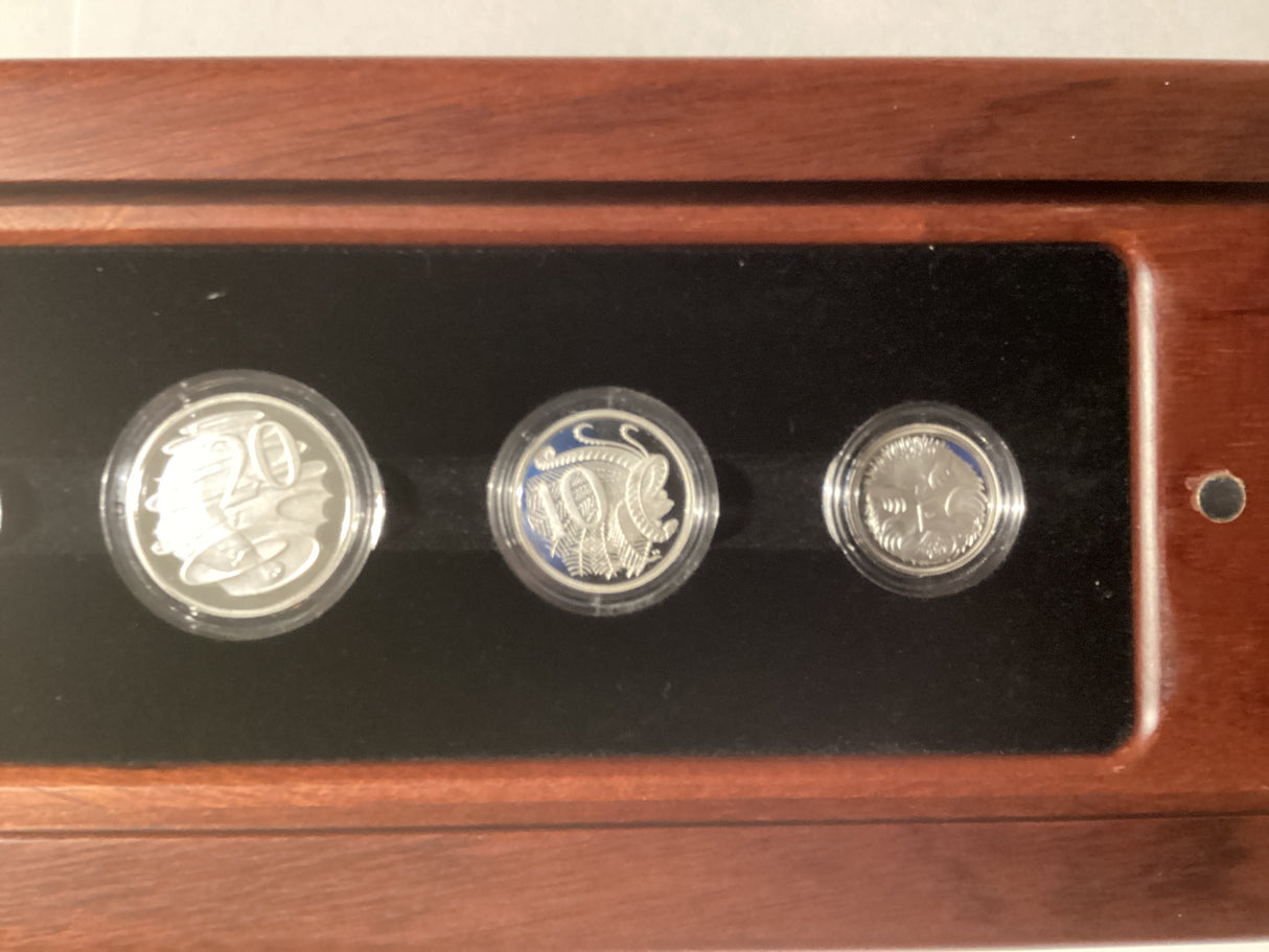 2010 Australian Fine Silver Proof Set.
