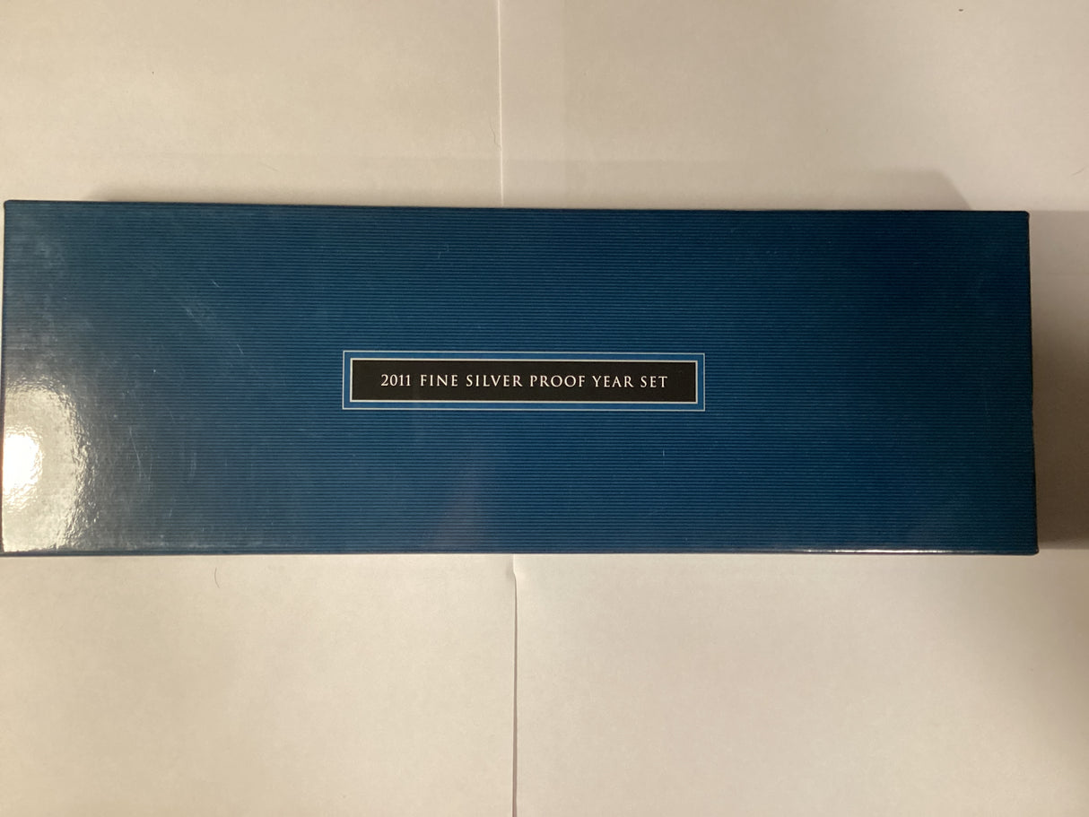 2011 Australian Fine Silver Proof Set.