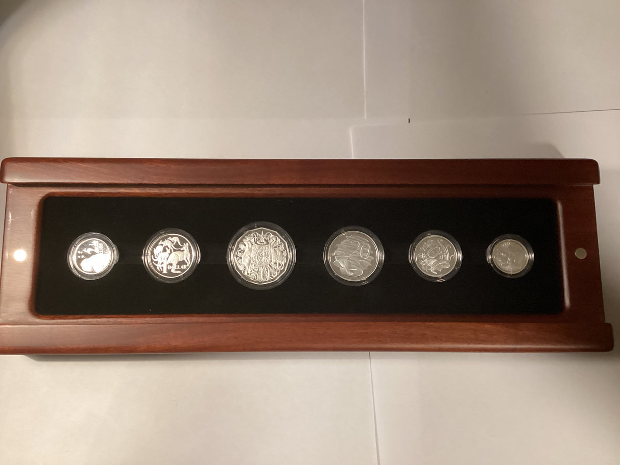 2011 Australian Fine Silver Proof Set.