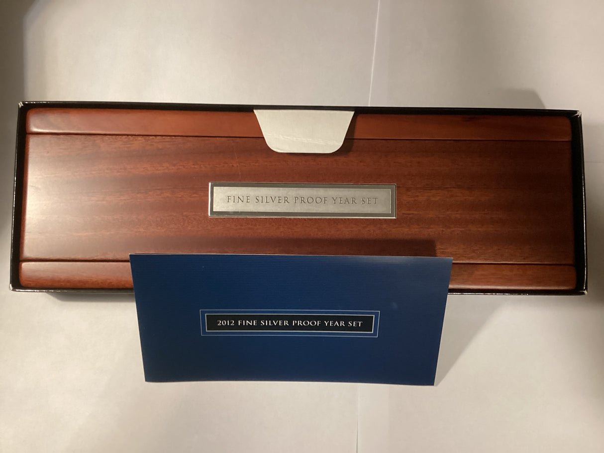 2012 Australian Fine Silver Proof Set.