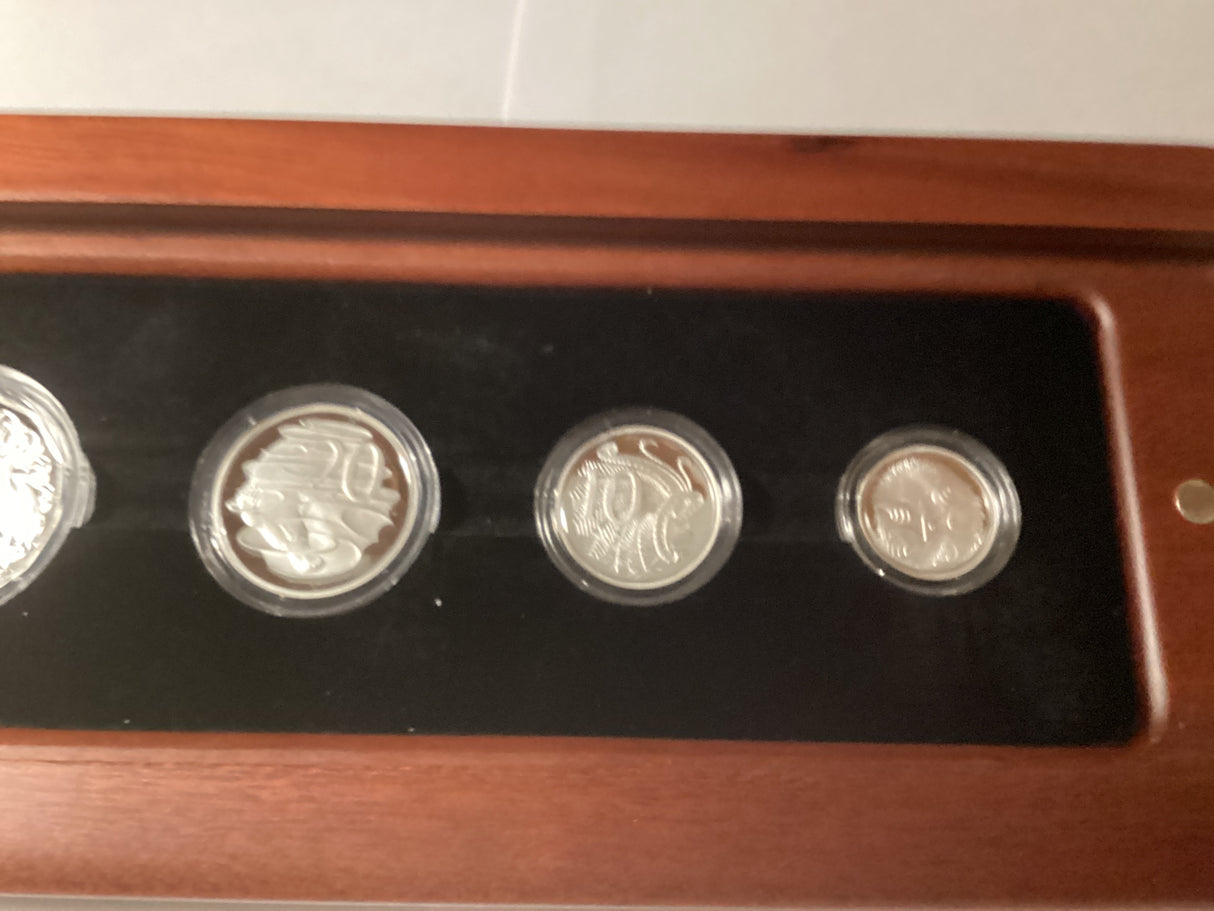 2012 Australian Fine Silver Proof Set.