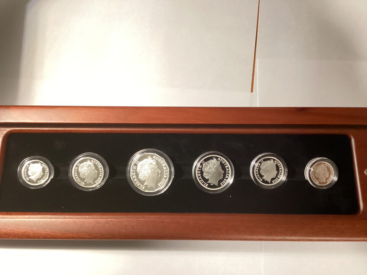 2012 Australian Fine Silver Proof Set.