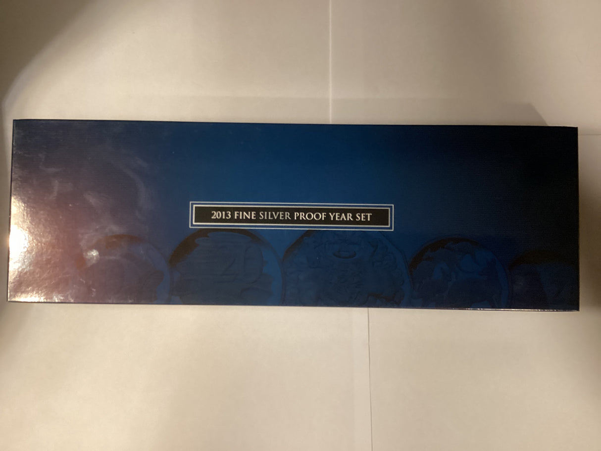 2013 Australian Fine Silver Proof Set.