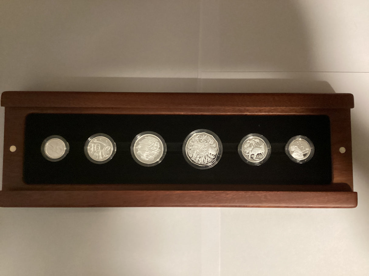 2013 Australian Fine Silver Proof Set.