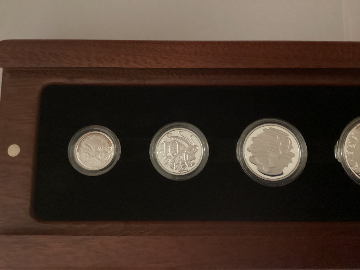 2013 Australian Fine Silver Proof Set.