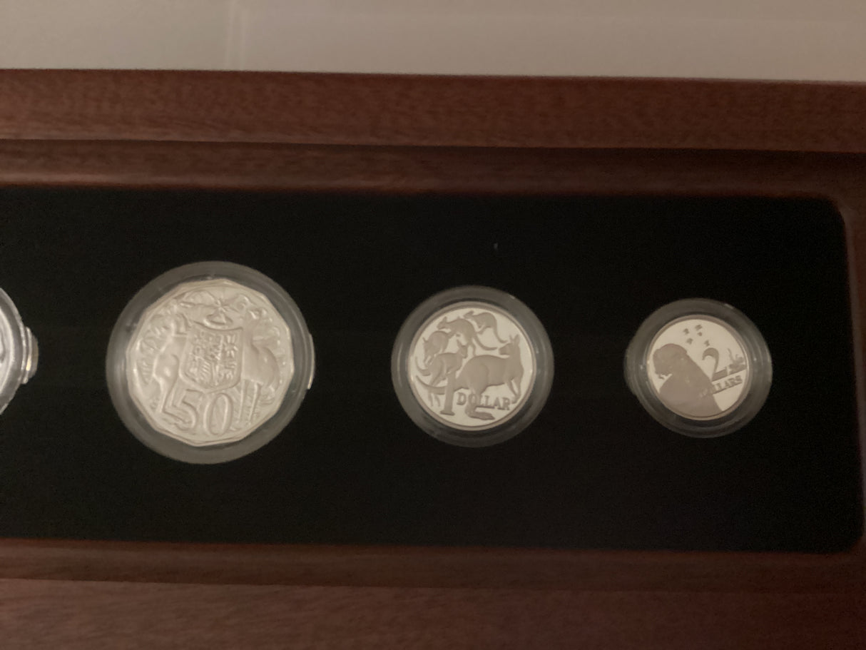 2013 Australian Fine Silver Proof Set.