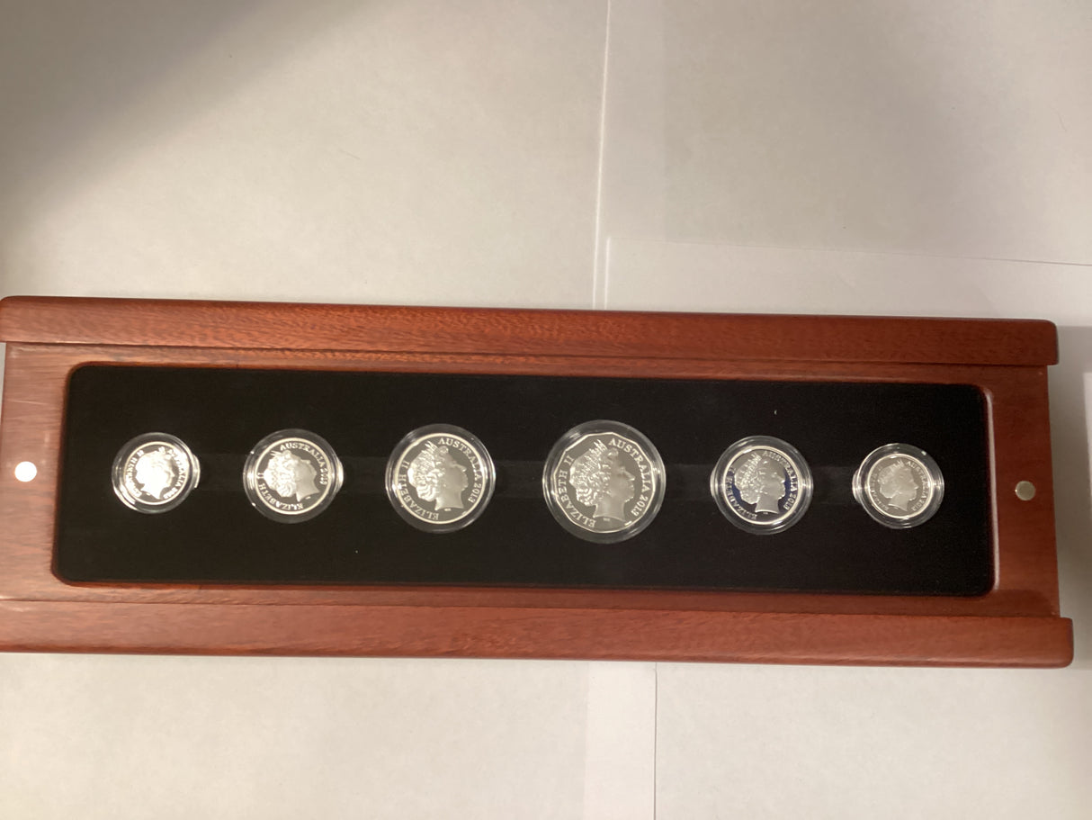 2013 Australian Fine Silver Proof Set.