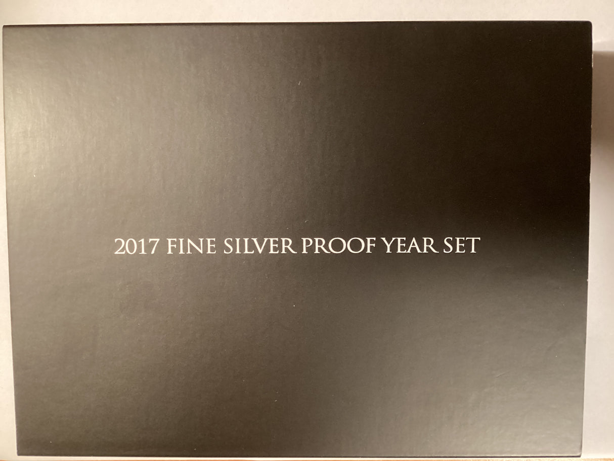2017 Australian Fine Silver Proof Year Set.