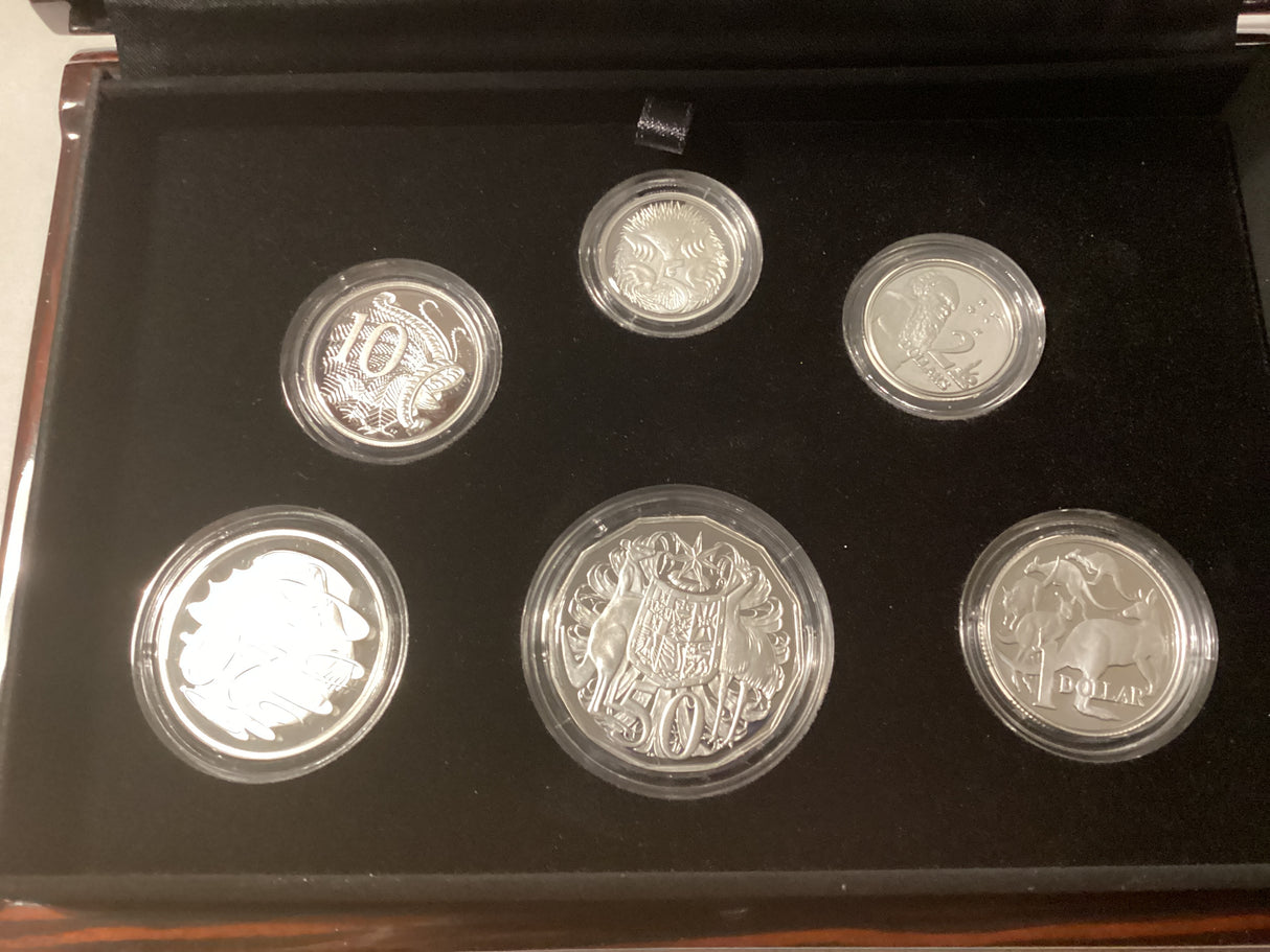 2017 Australian Fine Silver Proof Year Set.