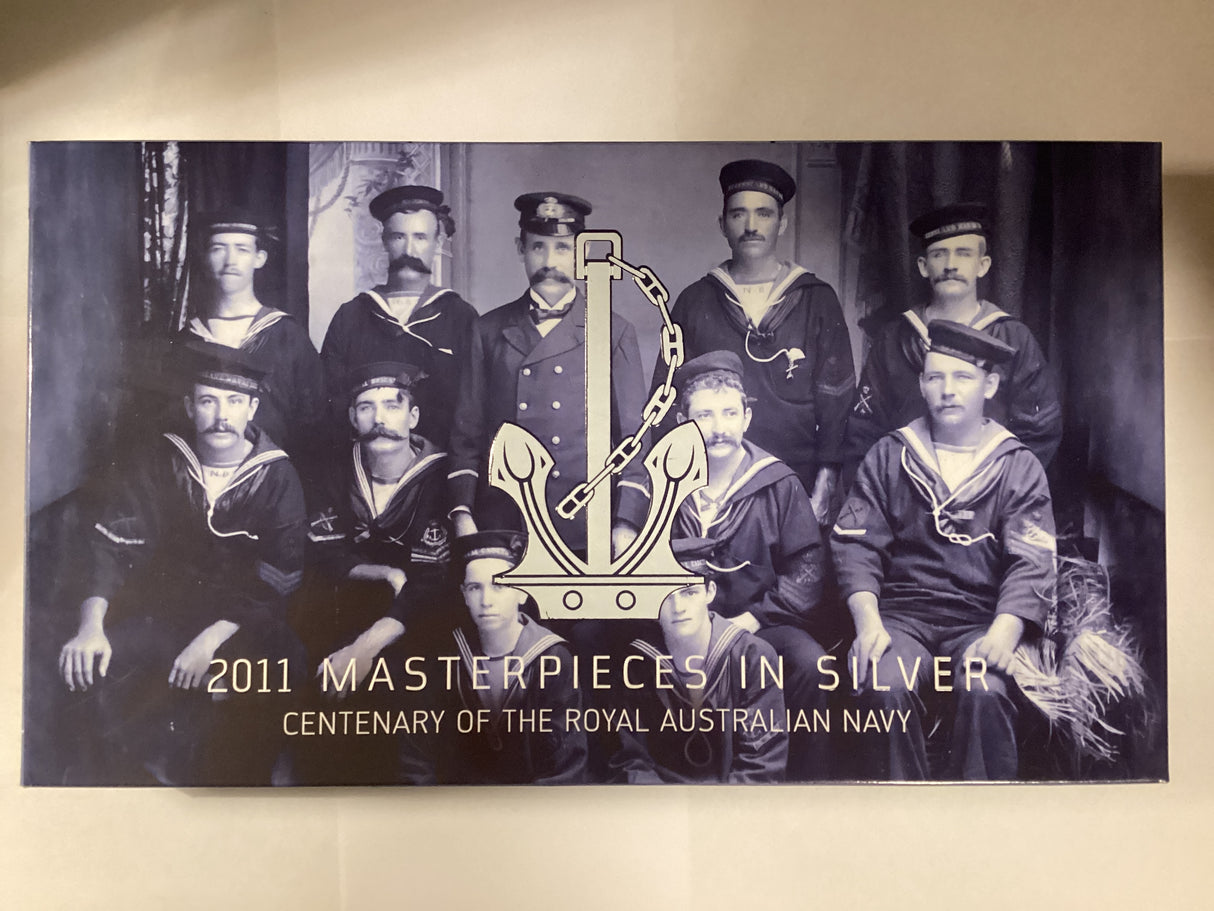 2011 Masterpieces in Silver. Centenary of the Royal Australian Navy.