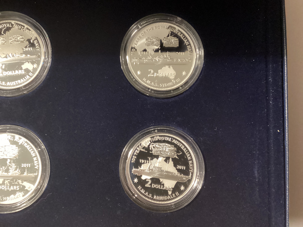 2011 Masterpieces in Silver. Centenary of the Royal Australian Navy.