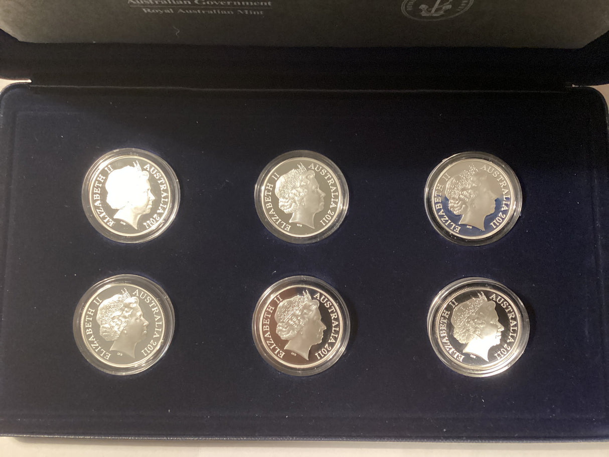 2011 Masterpieces in Silver. Centenary of the Royal Australian Navy.