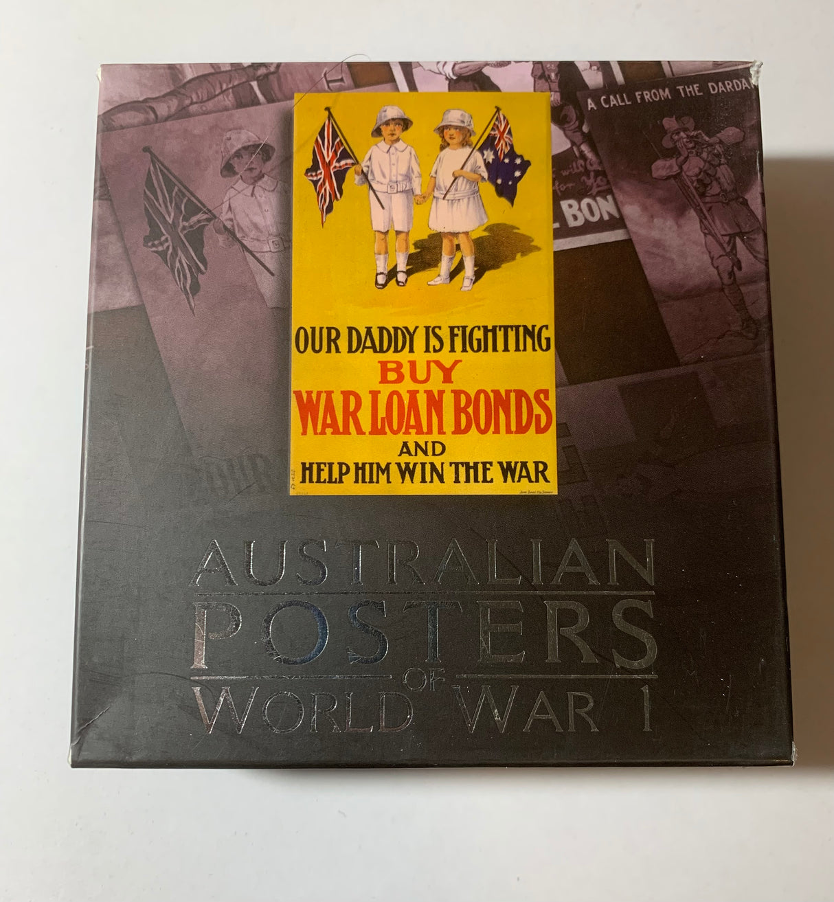 2016 $1 1oz Silver Proof Rectangular Coin. Australian Posters of World War 1. War Bonds.