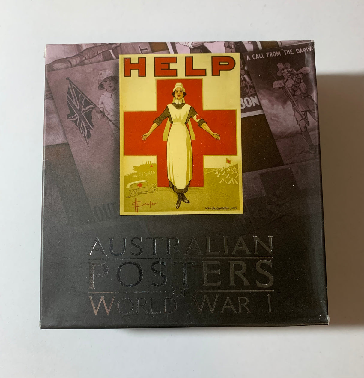 2015 $1 1oz Silver Proof Rectangular Coin. Australian Posters of World War 1. Australian Red Cross.