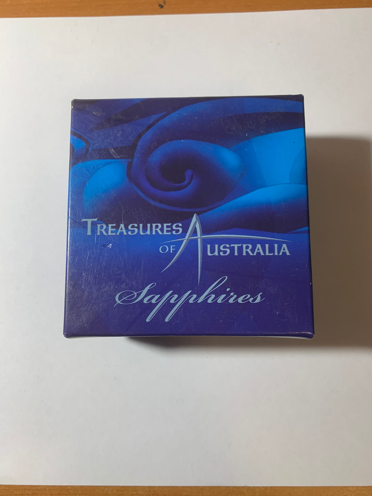 2007 $1 1oz Silver Proof Coin. Treasures of Australia. Sapphires.