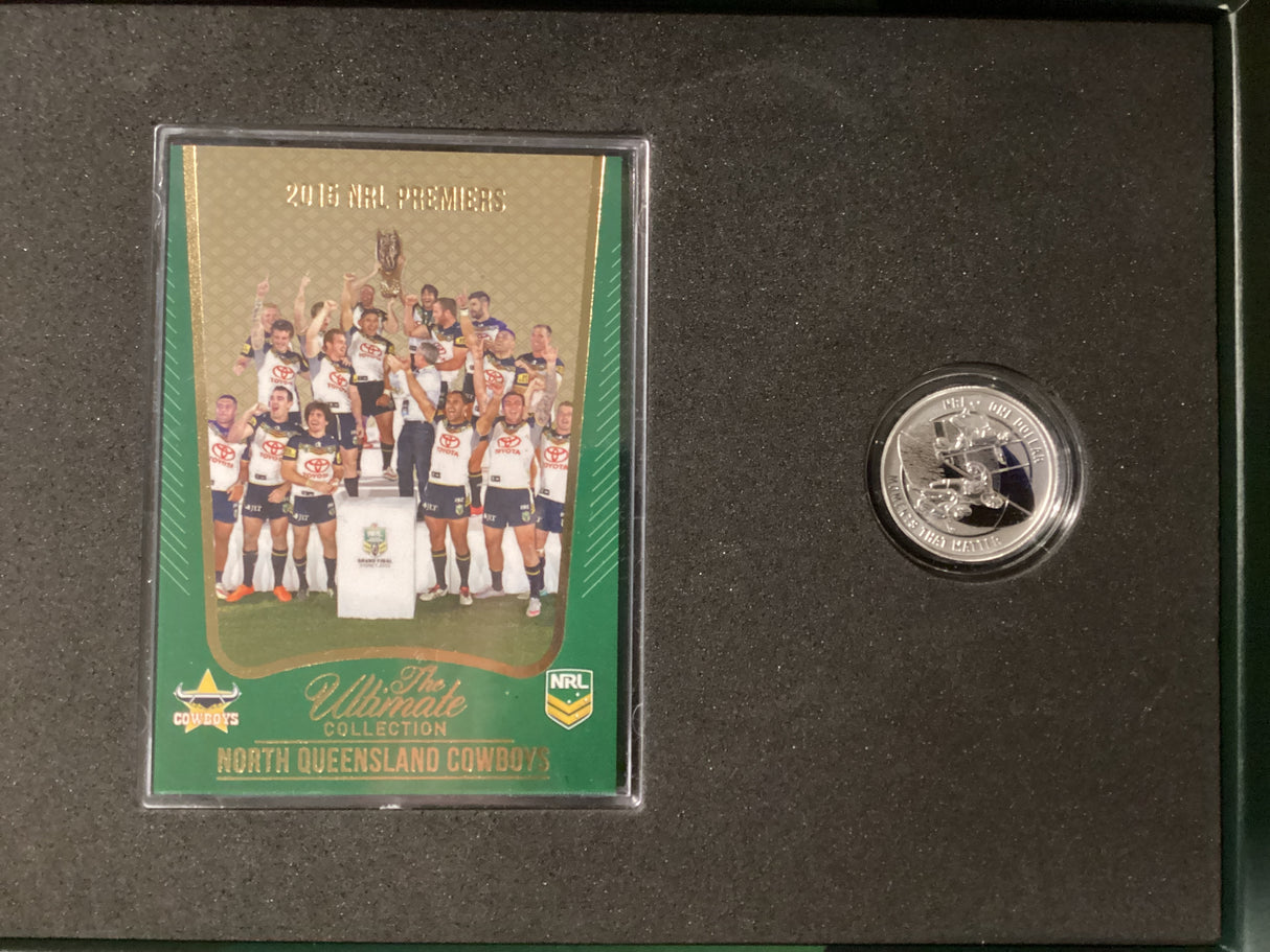 2015 Moments the Matter. NRL. The Ultimate Collection. Fine Silver Coin, Trading Cards, Maxicard.