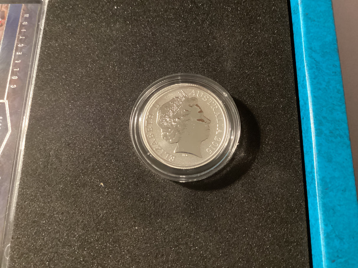 2015 Custodians of the Game. AFL. The Ultimate Collection. Fine Silver Coin, Trading Cards, Maxicard.