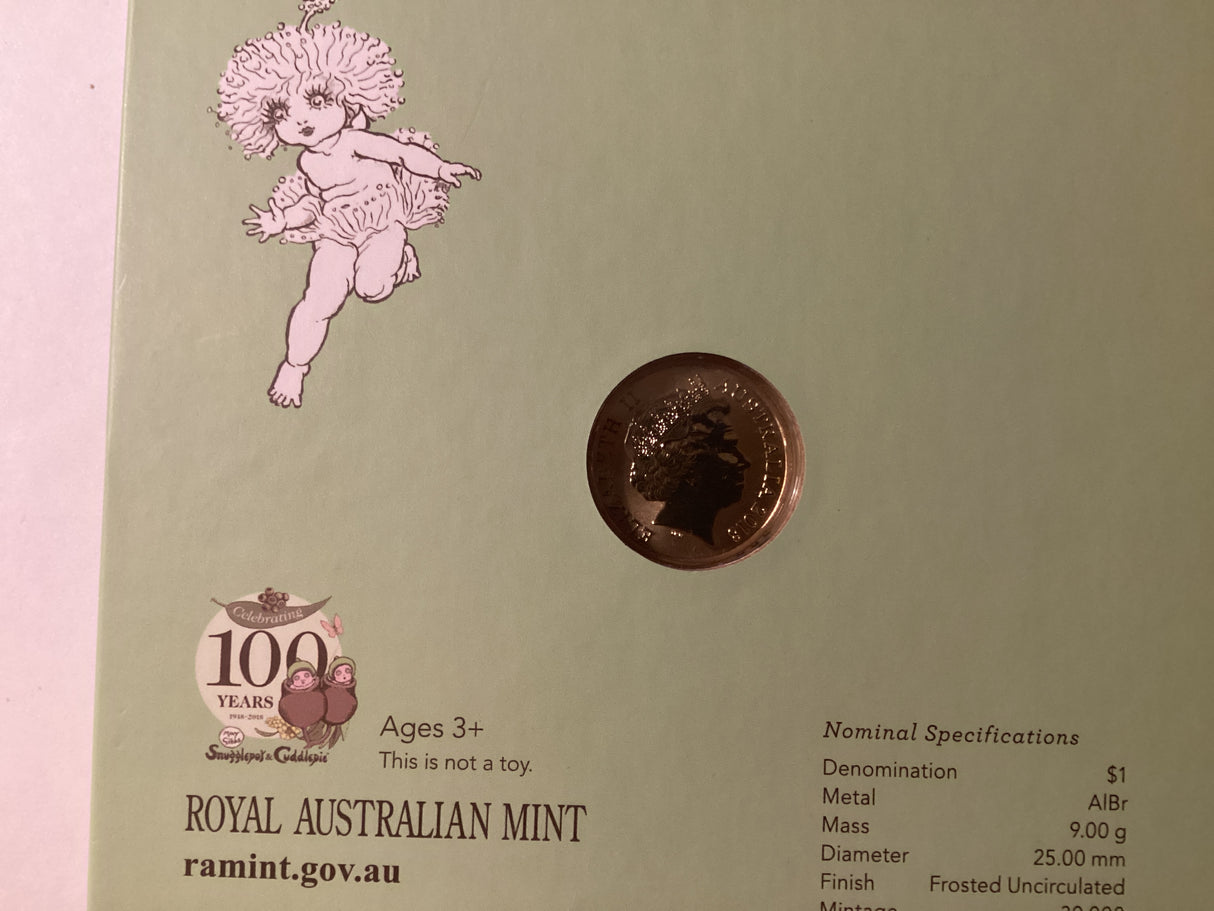 2018 Coloured Frosted Uncirculated Two Coin Set. Treasured Australian Stories. Timeless Children’s Classics.