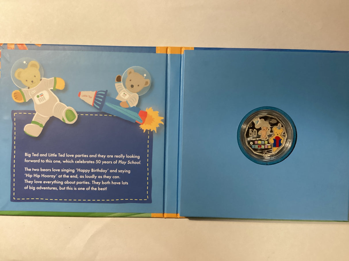 2016 50 Years of Play School. Three Coin Uncirculated Set.