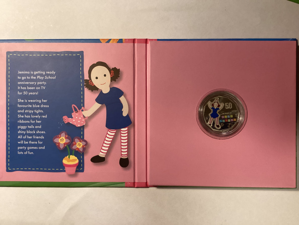 2016 50 Years of Play School. Three Coin Uncirculated Set.