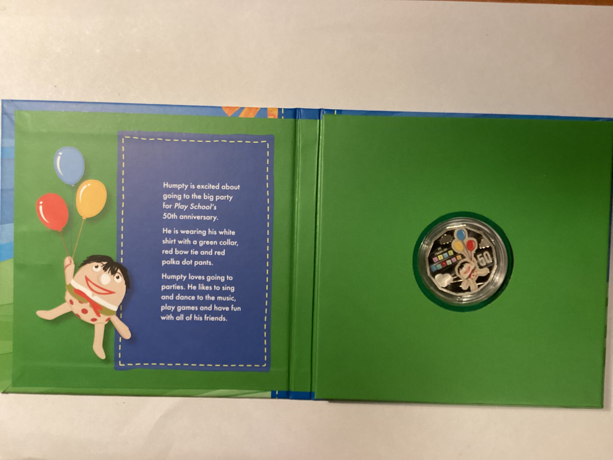 2016 50 Years of Play School. Three Coin Uncirculated Set.