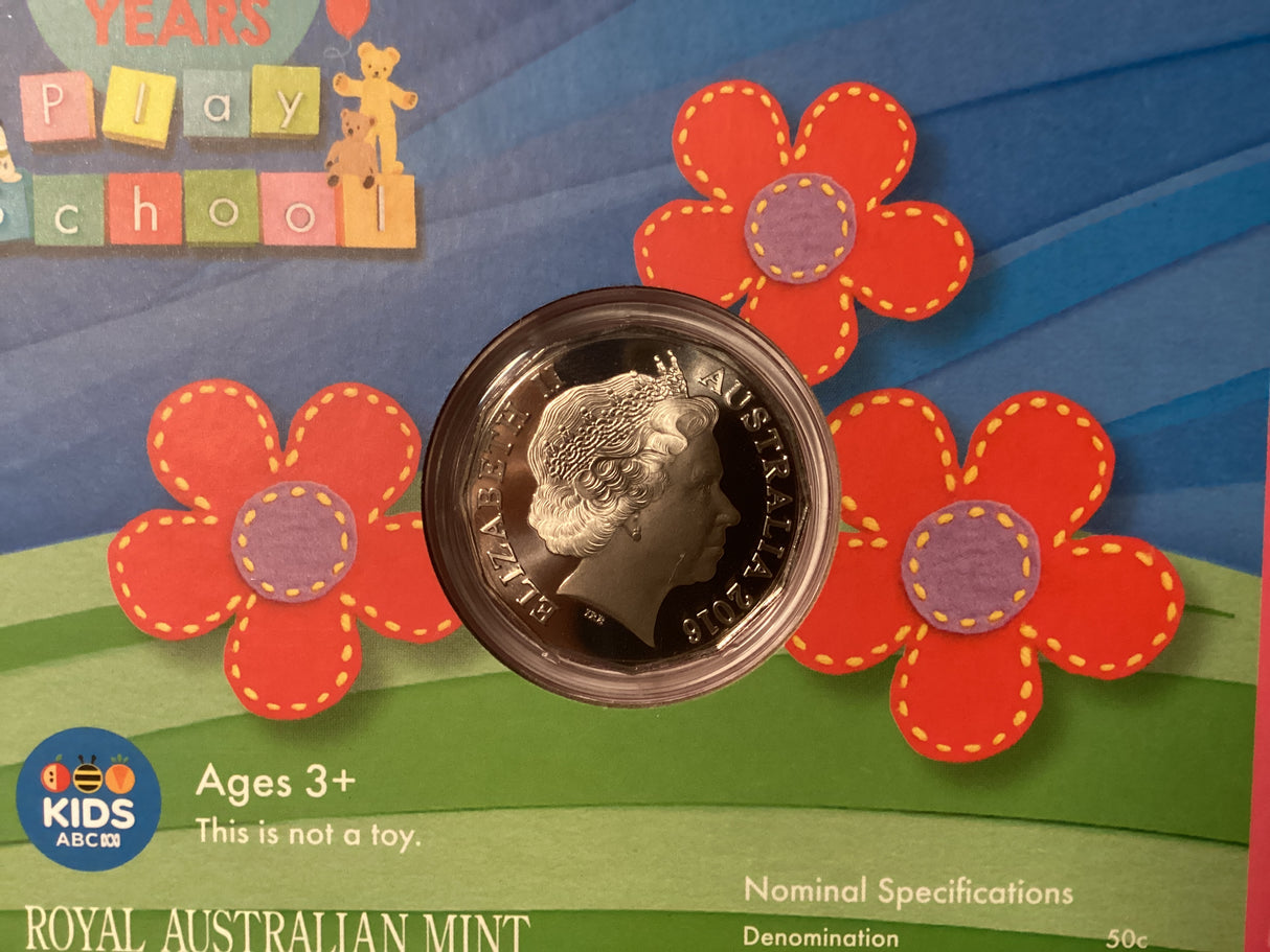 2016 50 Years of Play School. Three Coin Uncirculated Set.