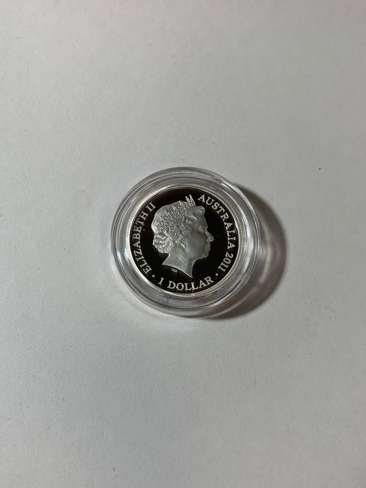 2011 $1 Silver Proof Coin. Year of the Rabbit. Lunar Series.