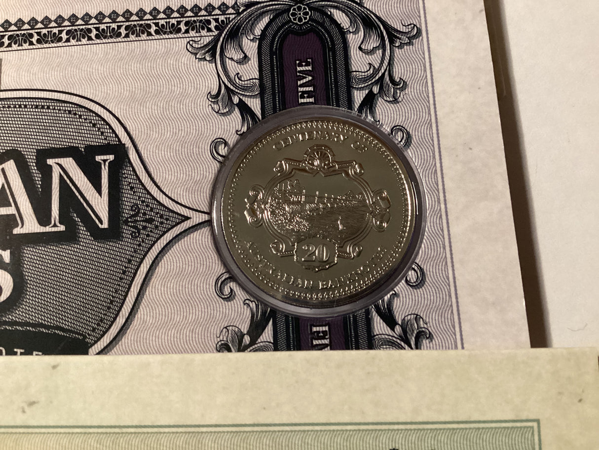 2013 Centenary of Australian Banknotes Three Coin Uncirculated Set.