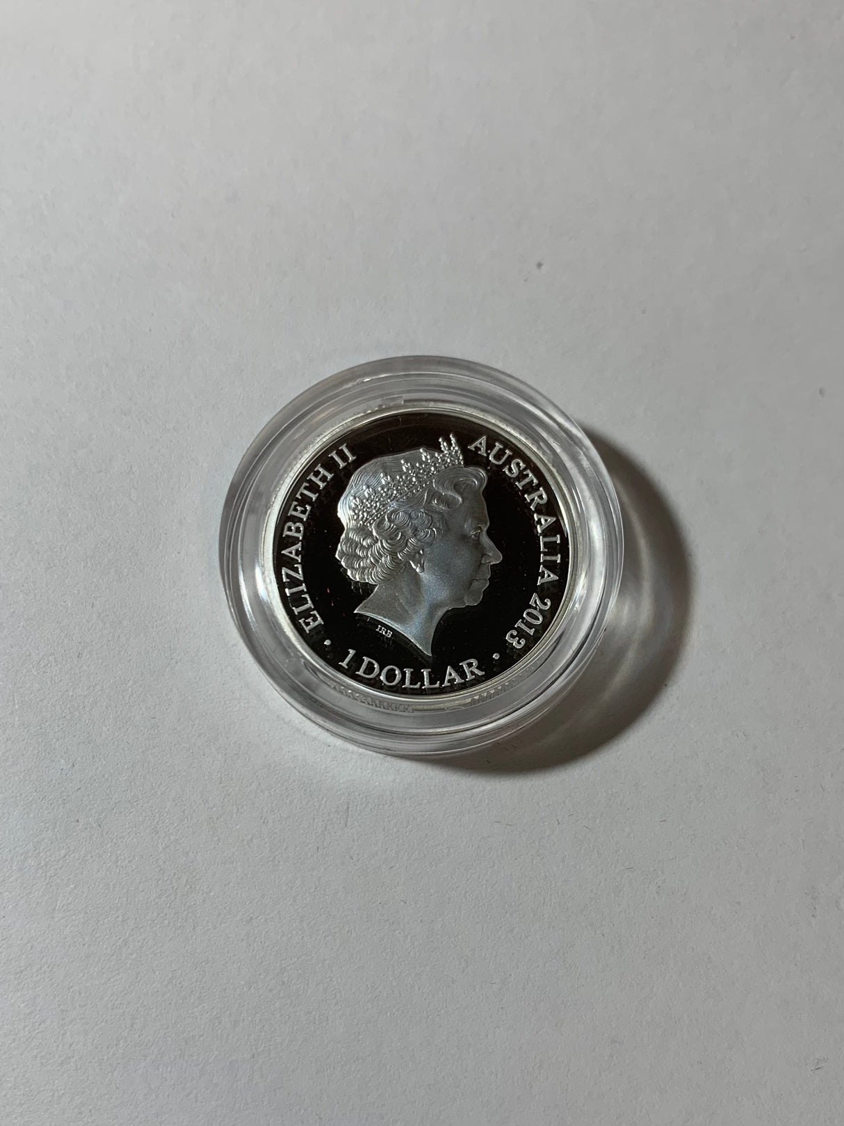 2013 $1 Silver Proof Coin. Year of the Snake. Lunar Series.