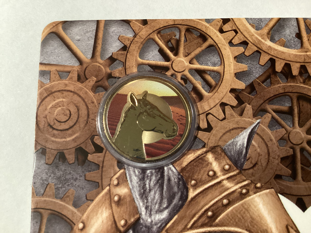 2015 $1 Uncirculated Carded Coins. Unlikely Heroes. Great and Small. Sandy the War Horse.