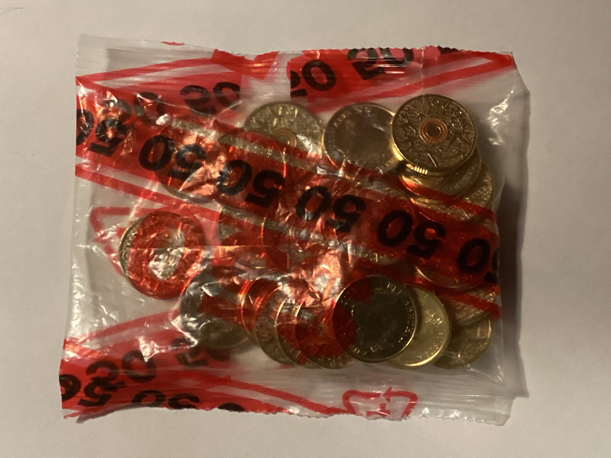 2015 $2 Flanders Field Lest We Forget Security Bag.