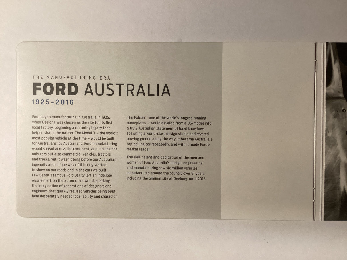 2017 50c Ford Australia. The Manufacturing Era. Uncirculated Coin.