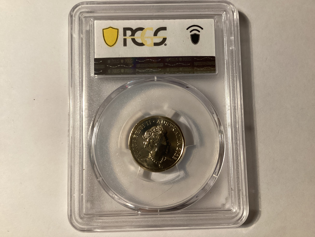 2022 'C' Mintmark Red Poppy MS68