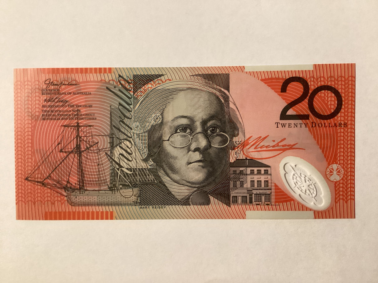 2005 $20 Last Prefix Banknote. Uncirculated. R420cL