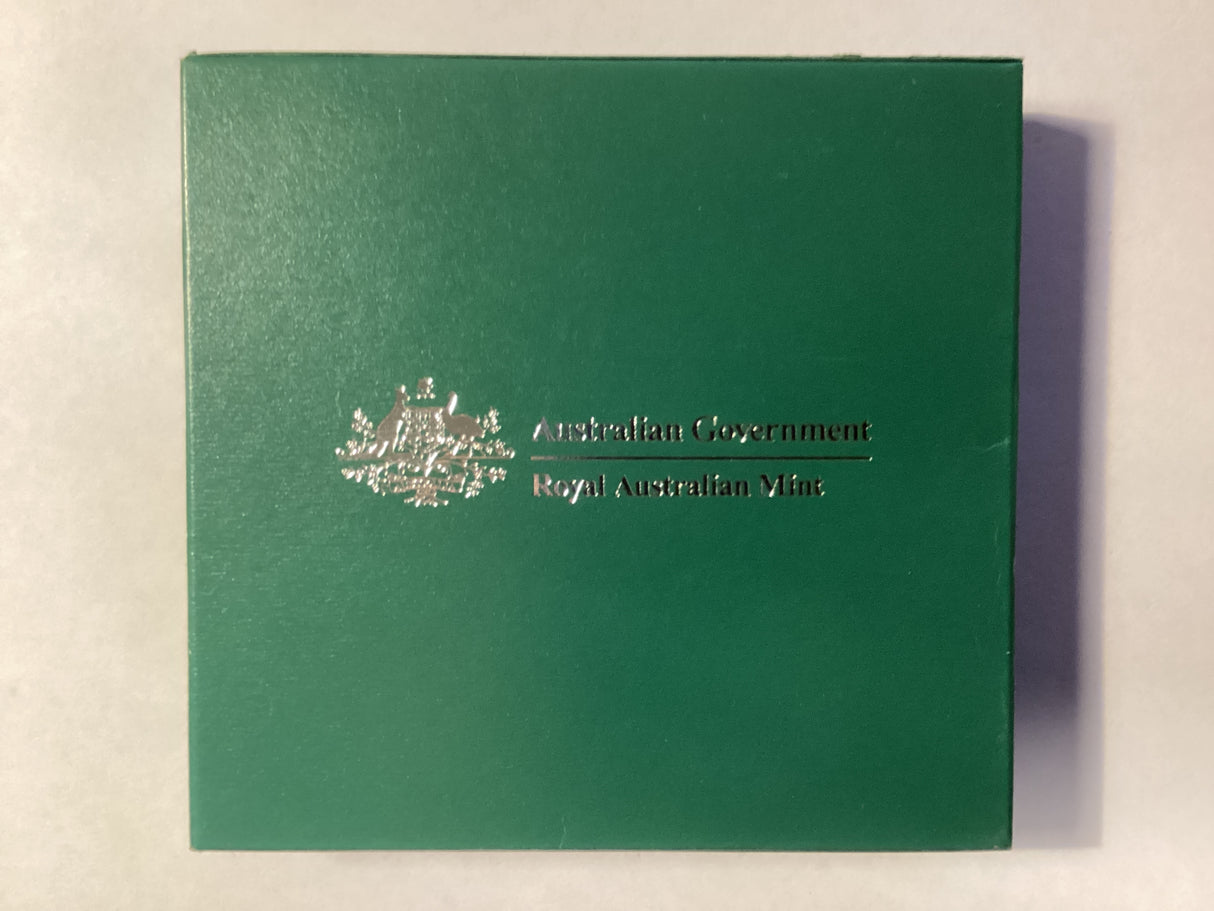 2013 50c Year of the Snake. Lunar Coin Program. Australia Map Display