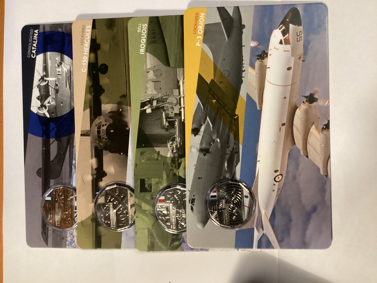 2021 Centenary of the RAAF Air Power 11-Coin 50c Collection