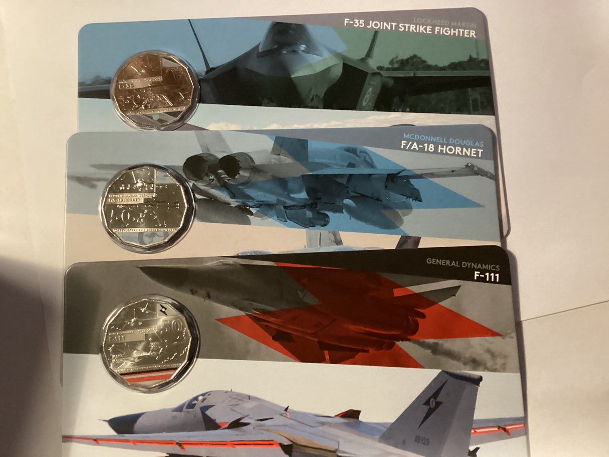 2021 Centenary of the RAAF Air Power 11-Coin 50c Collection