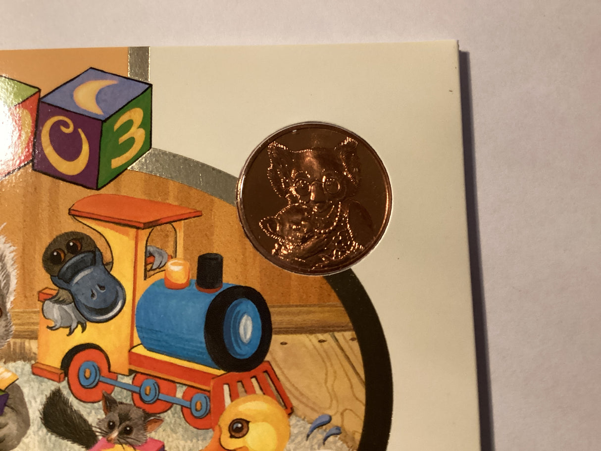 2003 Australian Uncirculated Baby Coin Set with Medallion.