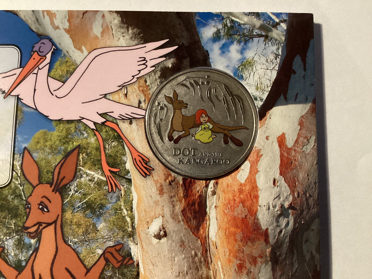 2013 Australian Uncirculated Baby Coin Set. Dot and the Kangaroo.
