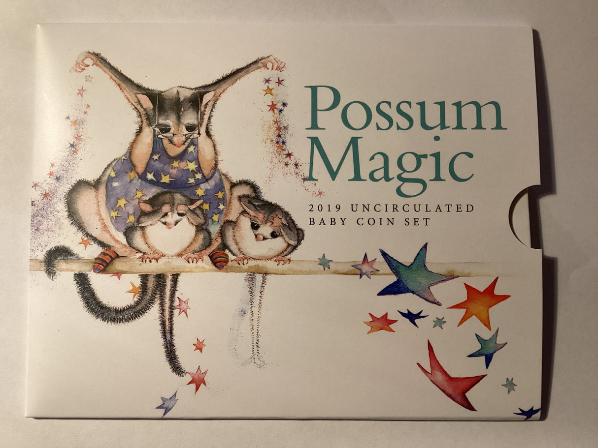 2019 Australian Uncirculated Baby Coin Set. Possum Magic