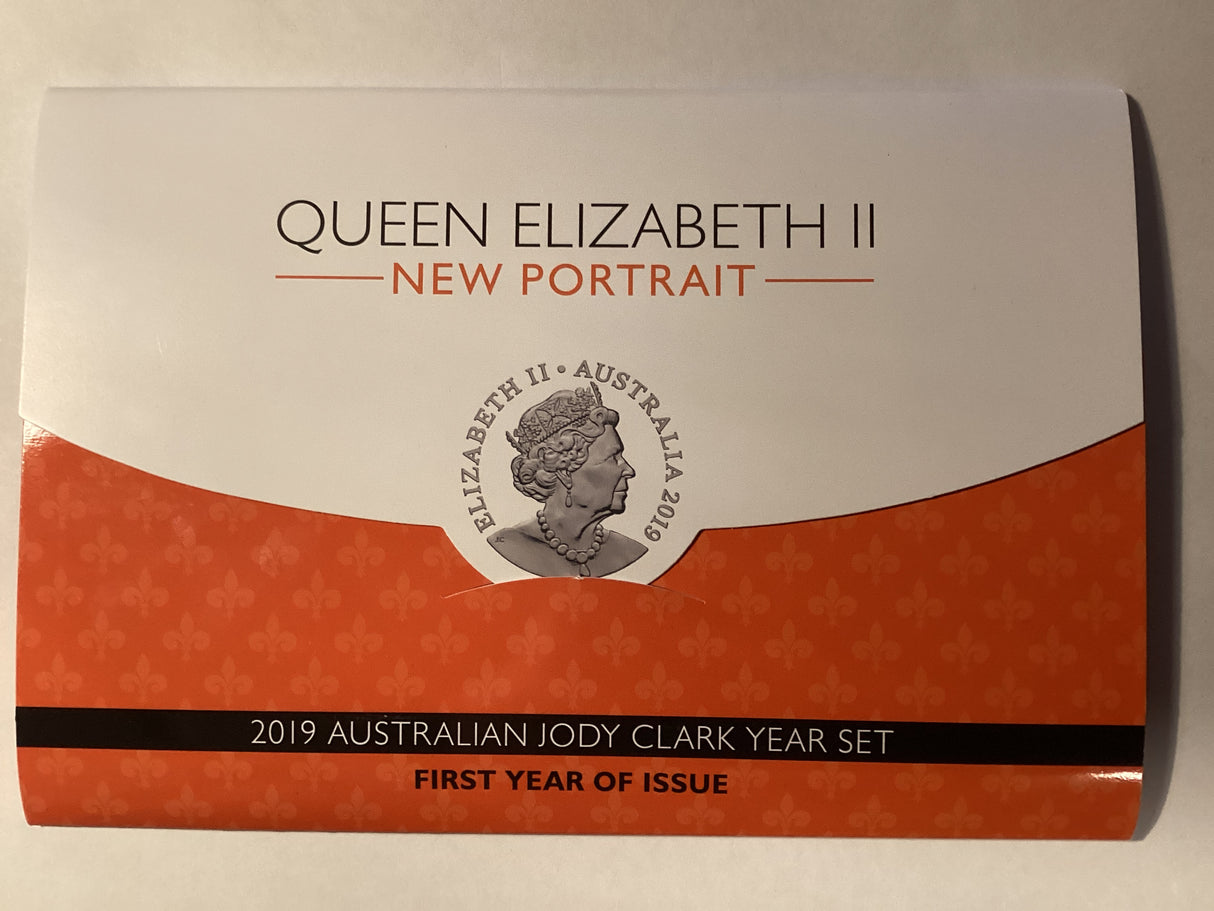 2019 Jody Clarke Uncirculated Set. New Portrait First Year of Issue. Downies.