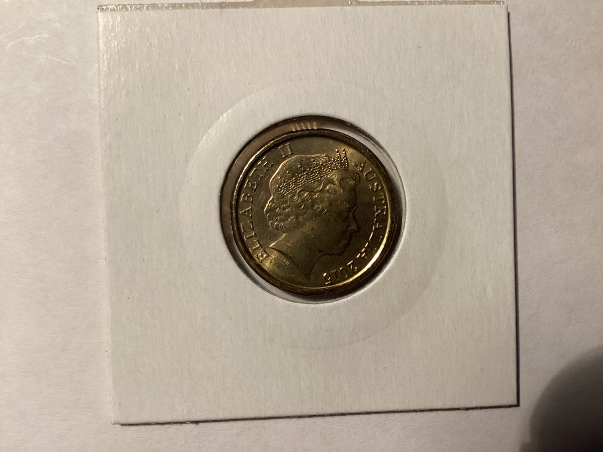 2015 $2 Uncirculated Coin. Lest We Forget. Red Anzac Cove.