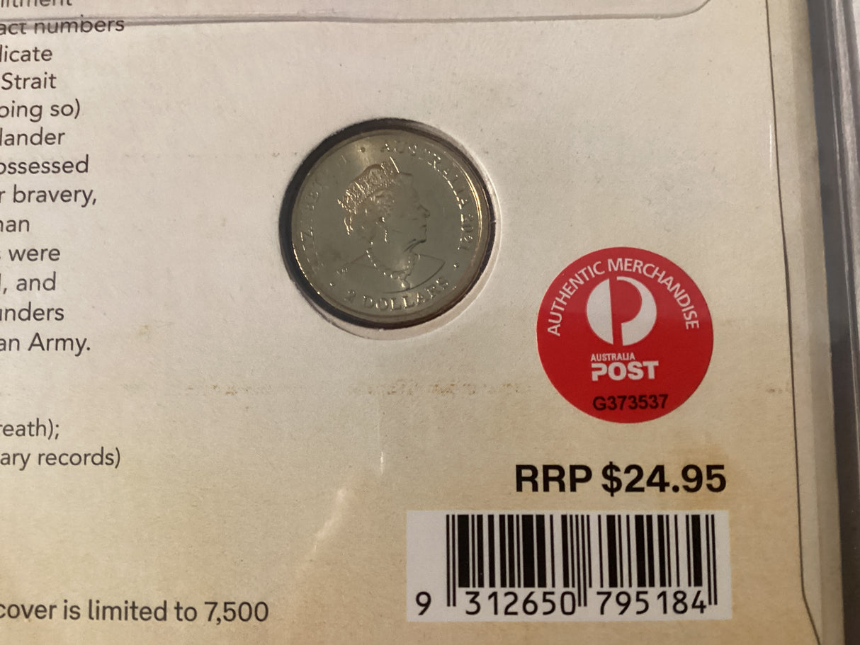 2021 $2 Indigenous Military Service PNC